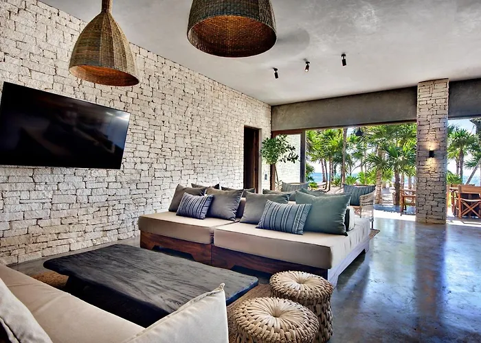 Casa de férias Beachfront Soliman Bay 12